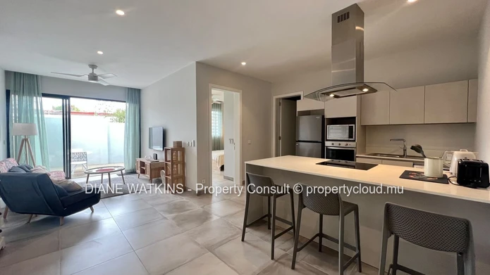 Modern 1-Bedroom Studio Apartment for Rent in Tamarin