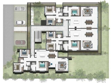 Appartement de 3 Chambres