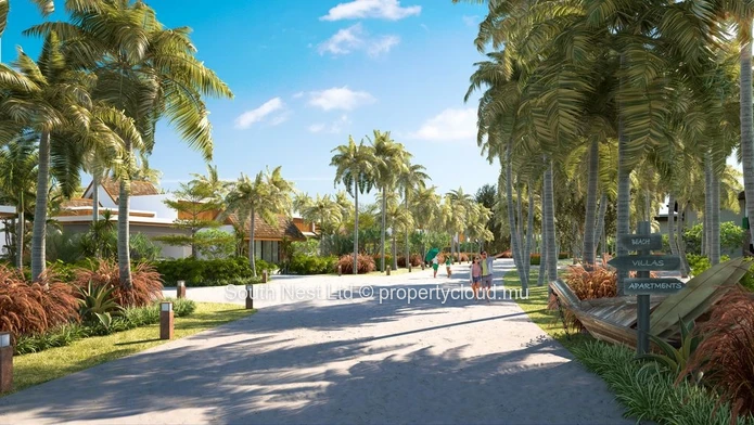 3-bed villa in a golf and beachfront estate