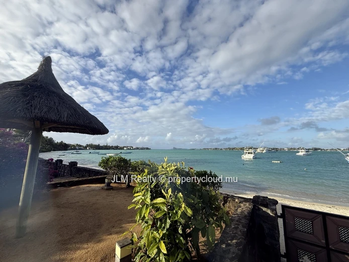 For Rent in Grand Baie, Mauritius: Spacious Beachfront Villa with Private Jacuzzi