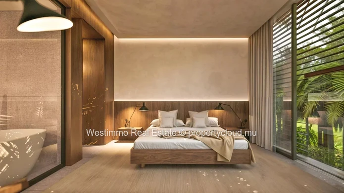 ROCHES NOIRES - l’élégance tropicale dans cette appartement 3 chambres avec rooftop et piscine