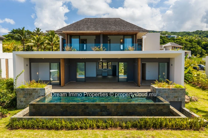 Élégantes villas de 4 chambres avec vue mer & golf dans un prestigieux domaine golfique à Bel Ombre – Ile Maurice