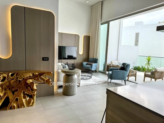 Luxurious beachfront apartment