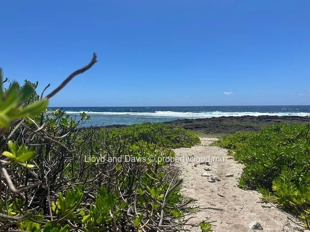 Exceptional Beachfront Land with Direct Beach Access