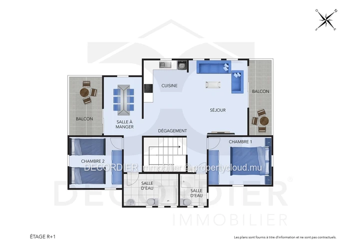 Appartement  – à louer –  Pereybere