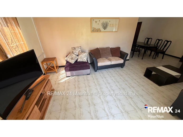 Spacious, fully furnished 3-bedroom home in Pailles with a garage, parking, and a balcony-move-in re