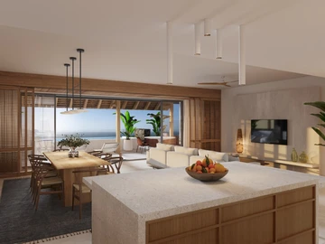 Penthouse de 3 Chambres