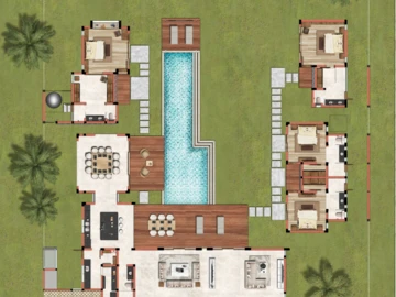 Villa de 4 Chambres