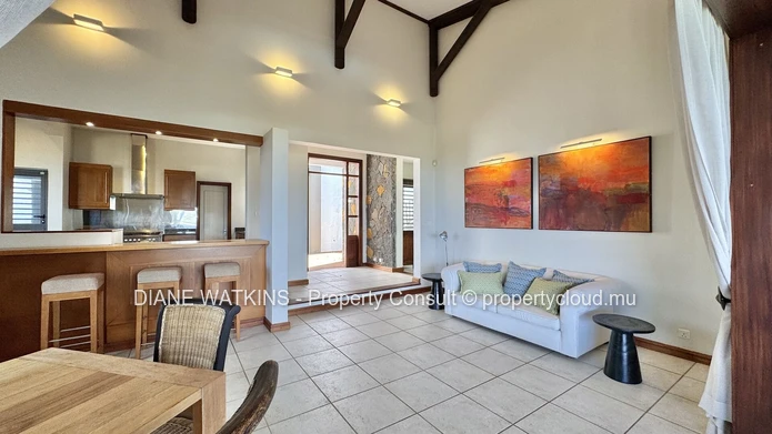 Charming 4-Bedroom Plantation-Style Home with Pool and Le Morne Mountain Views in Black River