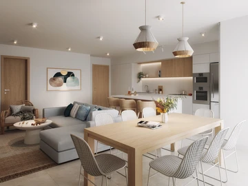 Appartement de 3 Chambres