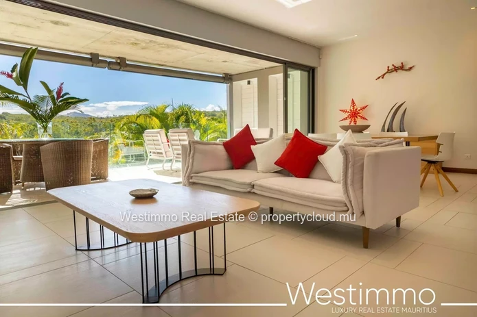 3-bedroom furnished apartment with terrace for rent in Mauritius