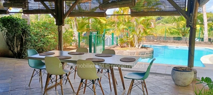 Elegant Riverside Villa for Sale in Secure Gated Community - Providence sur Mer, Belle Mare.