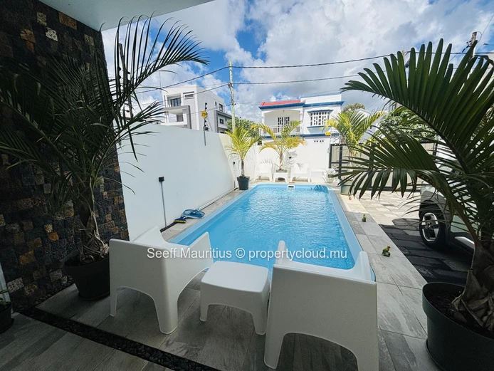 Le coin détente du balcon