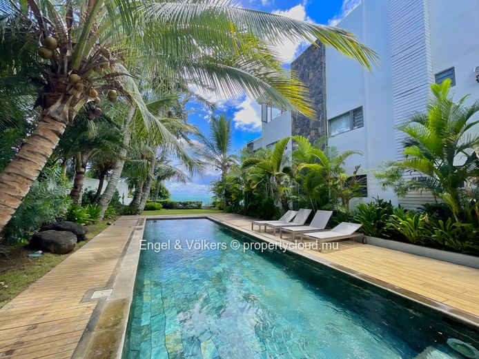 Beachfront Penthouse for Rent in Grand Baie