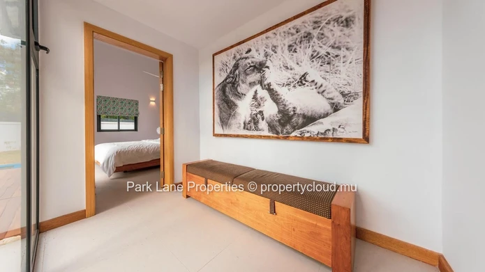 Maison fraichement construite avec une touche moderne