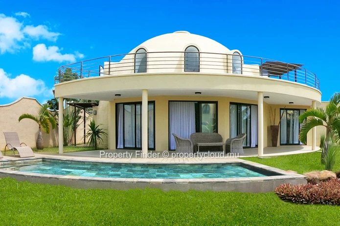 Villa 3 Chambres à Louer avec Piscine, Accès Salle de Sport et Vue sur Mer – Maurice