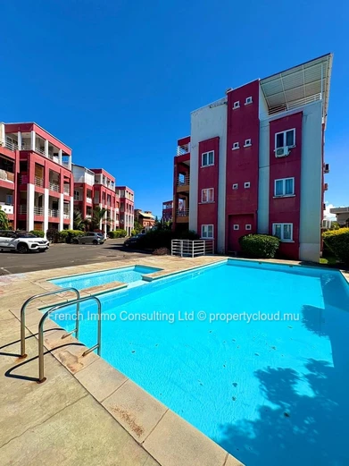 Appartement 2 chambres, piscine commune a pereybere