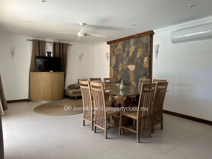 "Beautiful Furnished House with Private Pool in Grand Baie - RS 65,000/month"
