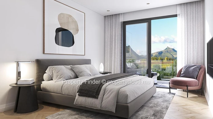 Appartement moderne de 2 - 3 chambres situé dans la Smart City de Moka.