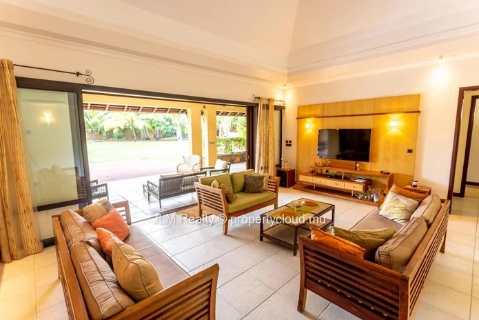 Superb villa for sale at Tamarina Golf Estate, Tamarin, Mauritius
