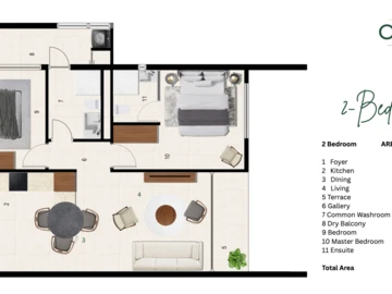 2 Bedroom Apartment