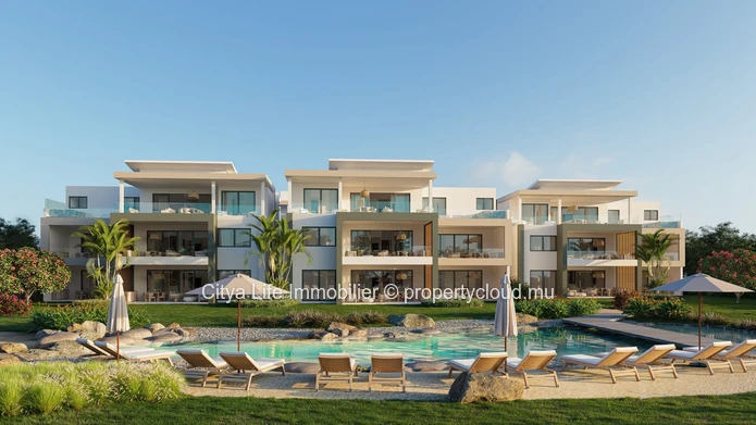Penthouse 4 chambres avec piscine privée à vendre à Grand Baie