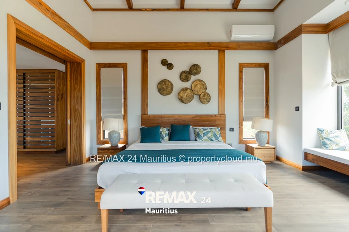 Elegant 4-bedroom Villa C with private pool, landscaped garden and spacious living areas.
