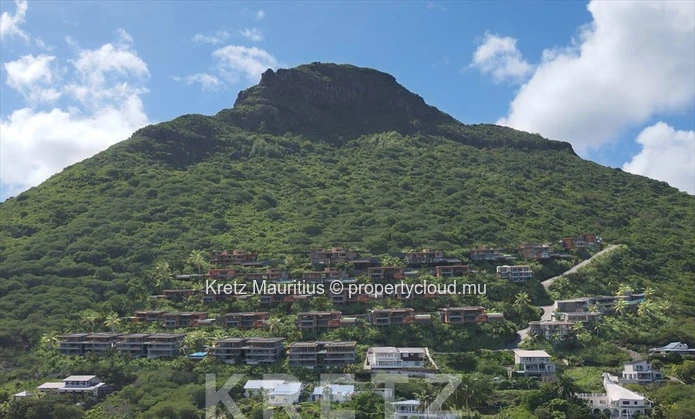 Villa d'exception avec vue panoramique sur le lagon et Le Morne