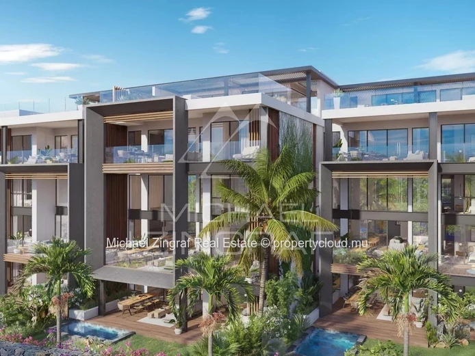 Penthouse avec vue mer – Pointe aux Canonniers