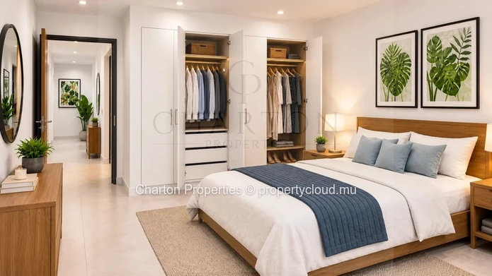 Appartement 3 chambres - L’élégance tropicale à quelques pas du lagon de Bain-Bœuf
