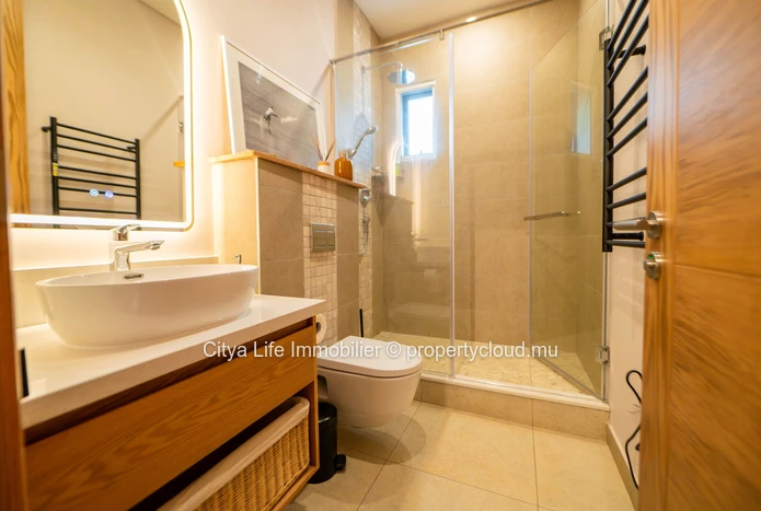 Appartement 3 chambres avec piscine à louer à Belle Vue Harel