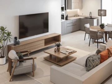 Appartement de 3 Chambres