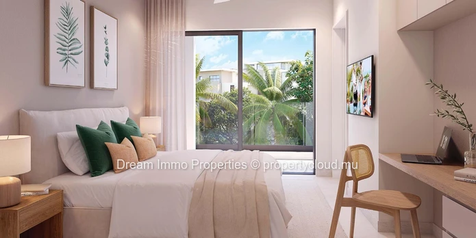Belles Villas Modernes 3 Chambres Dans Une Residence Accès Plage, Golf & Hôtel – Ile Maurice