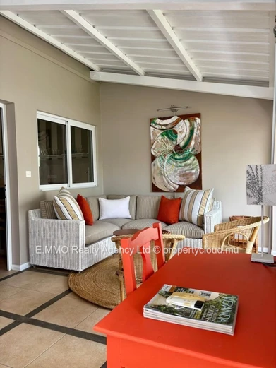 Penthouse meublé à louer à Bain Boeuf – À 2 minutes de la plage
