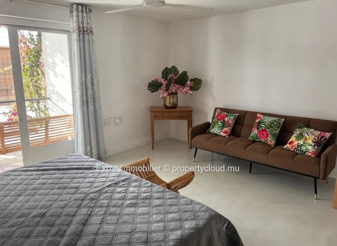 Contemporary 3-Bedroom Townhouse With Direct Access To The Sea – Pointe Aux Biches