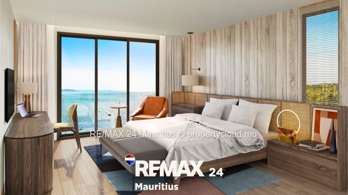 Appartement 1 chambre – Rez-de-chaussée – Rivière Noire, bord de mer