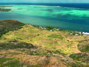 For sale agricultural land of 50 perches at Domaine de Pointe aux Feuilles
