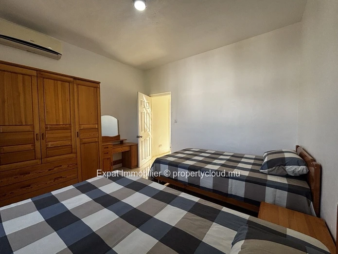 Fully Air-Conditioned 3-Bedroom Duplex In A Secure Residence With Swimming Pool – Grand Baie