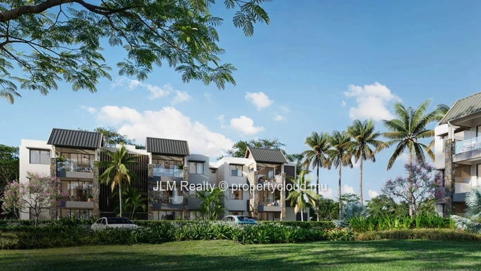 À vendre : Appartement contemporain 2 chambres dans un domaine d’exception, Beau Champ, Île Maurice