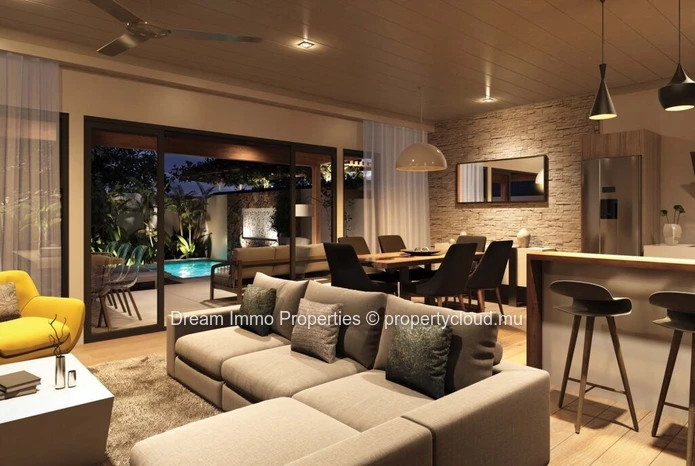 Superbe Duplex De 3 Ch Dans Un Village Sur L'eau A Cap Malheureux - Ile Maurice