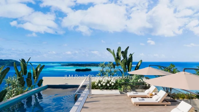 For Sale – 3-Bedroom Apartment on the First Floor Facing the Beach in Pereybere, Mauritius