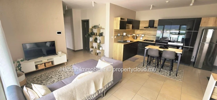 To rent: This charming contemporary furnished and equipped apartment of 108 m² in Helvétia 