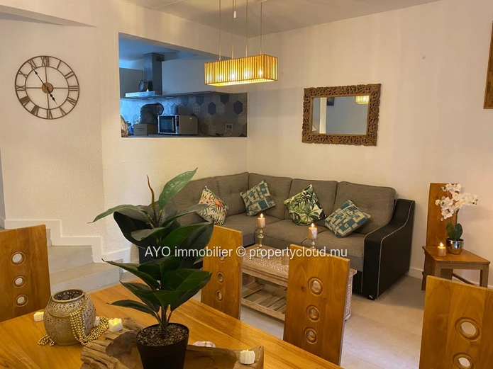 Appartement de 3 chambres dans une petite résidence avec une piscine commune -prox plage de Trou aux Biches