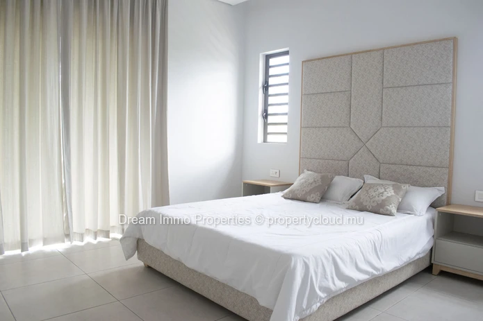 Furnished Apartment On The First Floor Walking Distance To The Beach In Pereybere - Mauritius