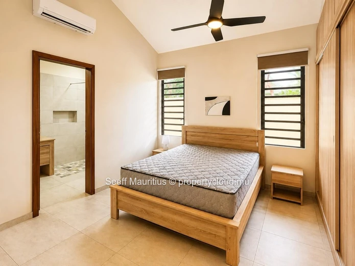 Villa neuve et élégante à louer dans une résidence sécurisée – Tamarin