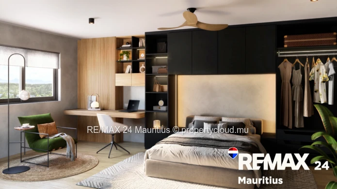 2-Bed Apartment in Pointe aux Canonniers | Walk to Beach & Rooftop Pool