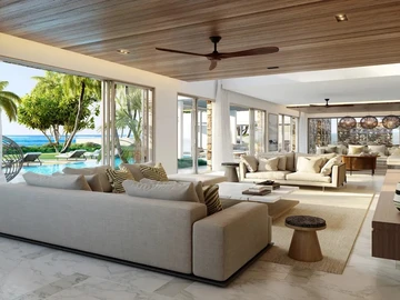 Prestigious villa with panoramic views and exclusive services for sale on the east coast of Mauritius