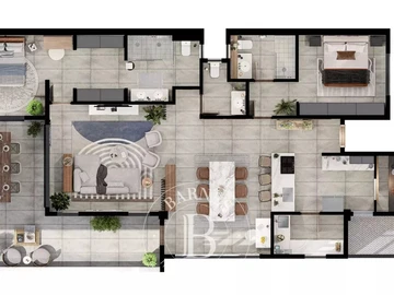 Appartement de 2 Chambres