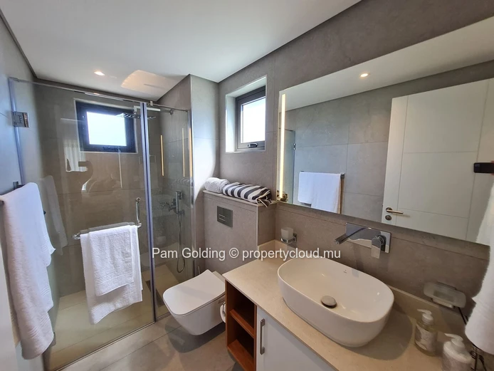 Beautifully Appointed 2-Bedroom Penthouse with Private Rooftop Pool for Sale in Pointe aux Canonniers
