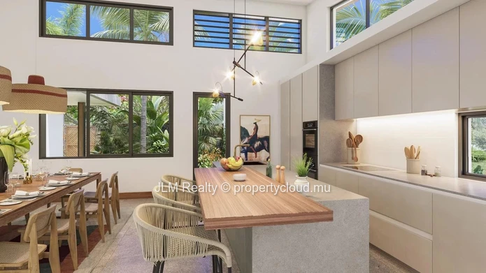 Luxury villa for sale in a new prestigious resort in Tamarin, Mauritius